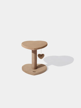 Hearts & Hues Cat Climber (Two Platforms) - Caramel Kiss
