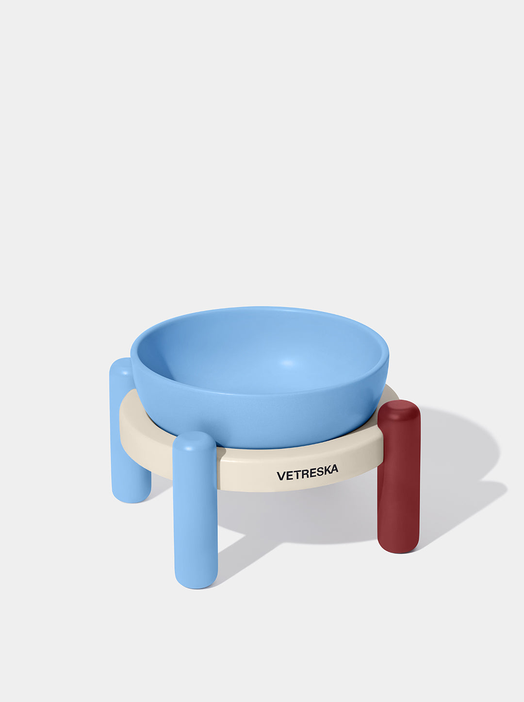 Mist and Merlot Pet Bowl & Mat Set