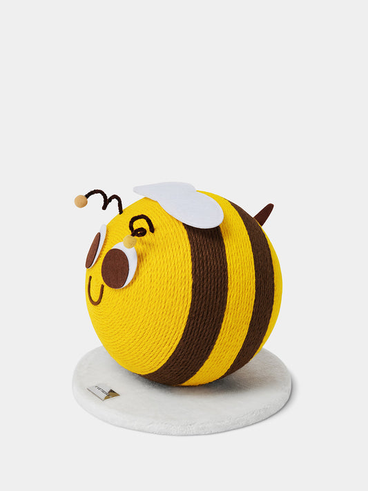 Y Bee Cat Scratching Ball