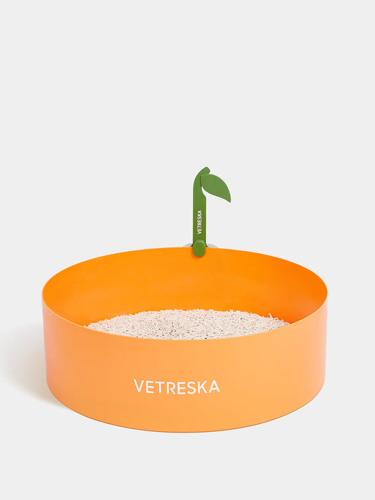 Vetreska - Tangerine Cat Litter Box